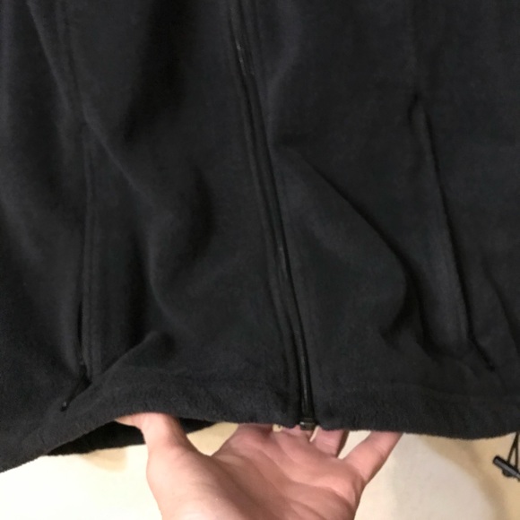 Columbia “Benton Spring” Full Zip Black Fleece Jacket - Picture 9 of 15